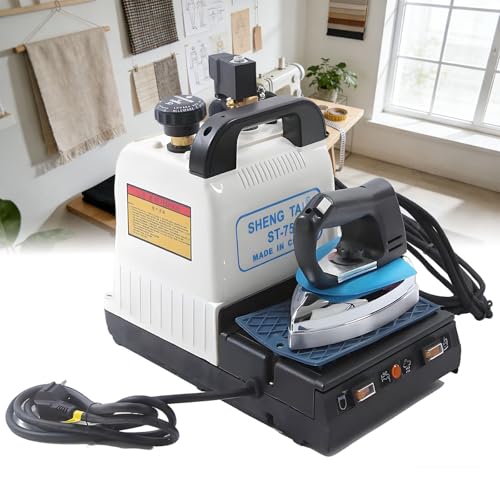 Ymnogjie Plancha Vapor Industrial con Caldera,Planchado Profesional Ymnogjie Plancha Vapor Industrial con Caldera,Planchado Profesional