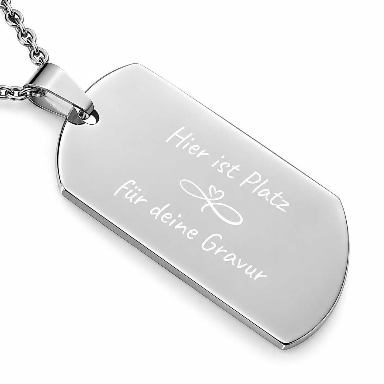 Kette mit Wunschgravur – Geschenk für Patenonkel
