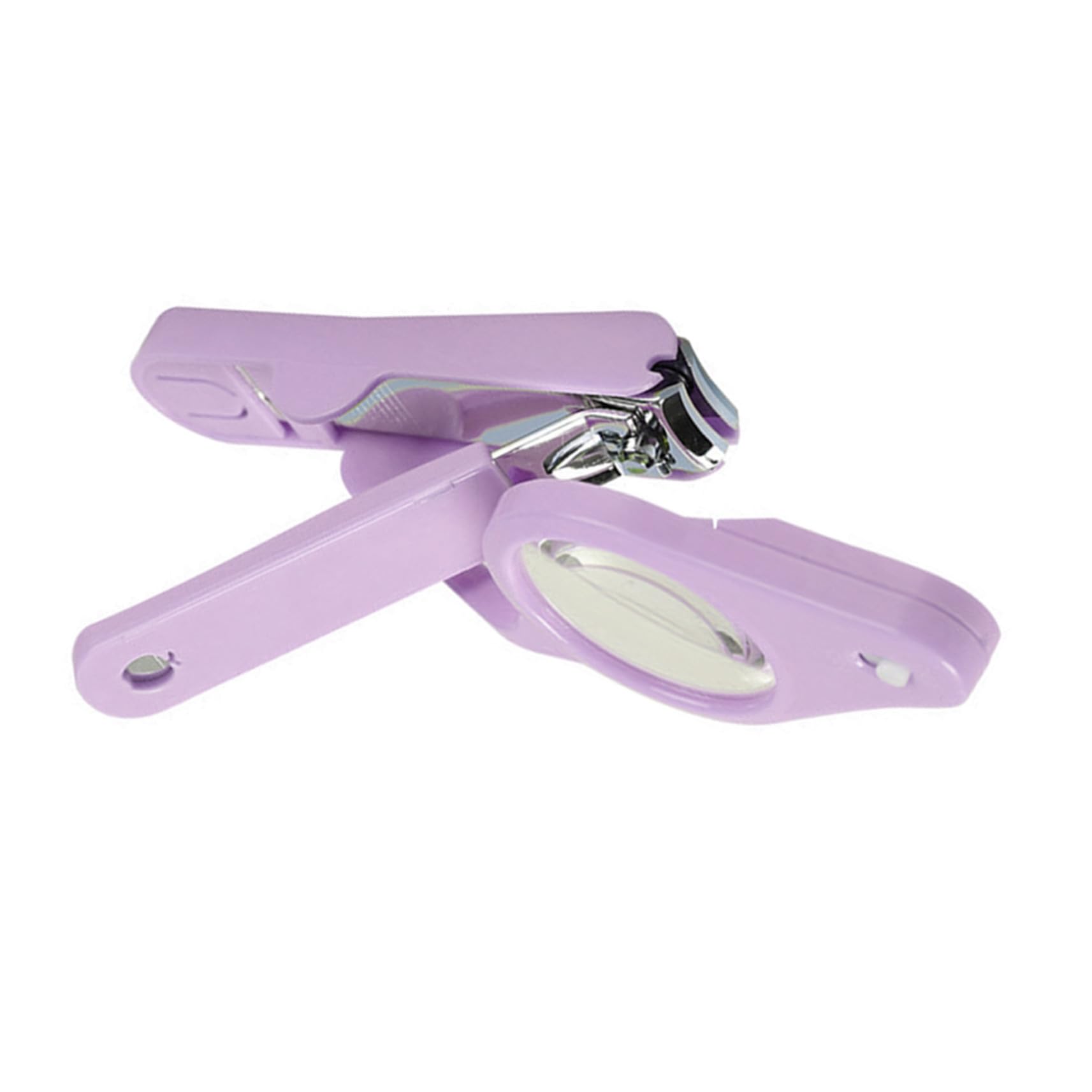WOONEKY 3 Pezzi Tagliaunghie Per Unghie Spesse Con Impugnatura Ergonomica in A Led Per Ragazzi Ragazze E Adulti