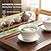 HannaFires Chinese Pure Silver Tea Leaves, Sterling Silver Tea Accessorieset, Purifies Water & Enhances Water Quality, Feng Shui Decor Symbolizing Purity