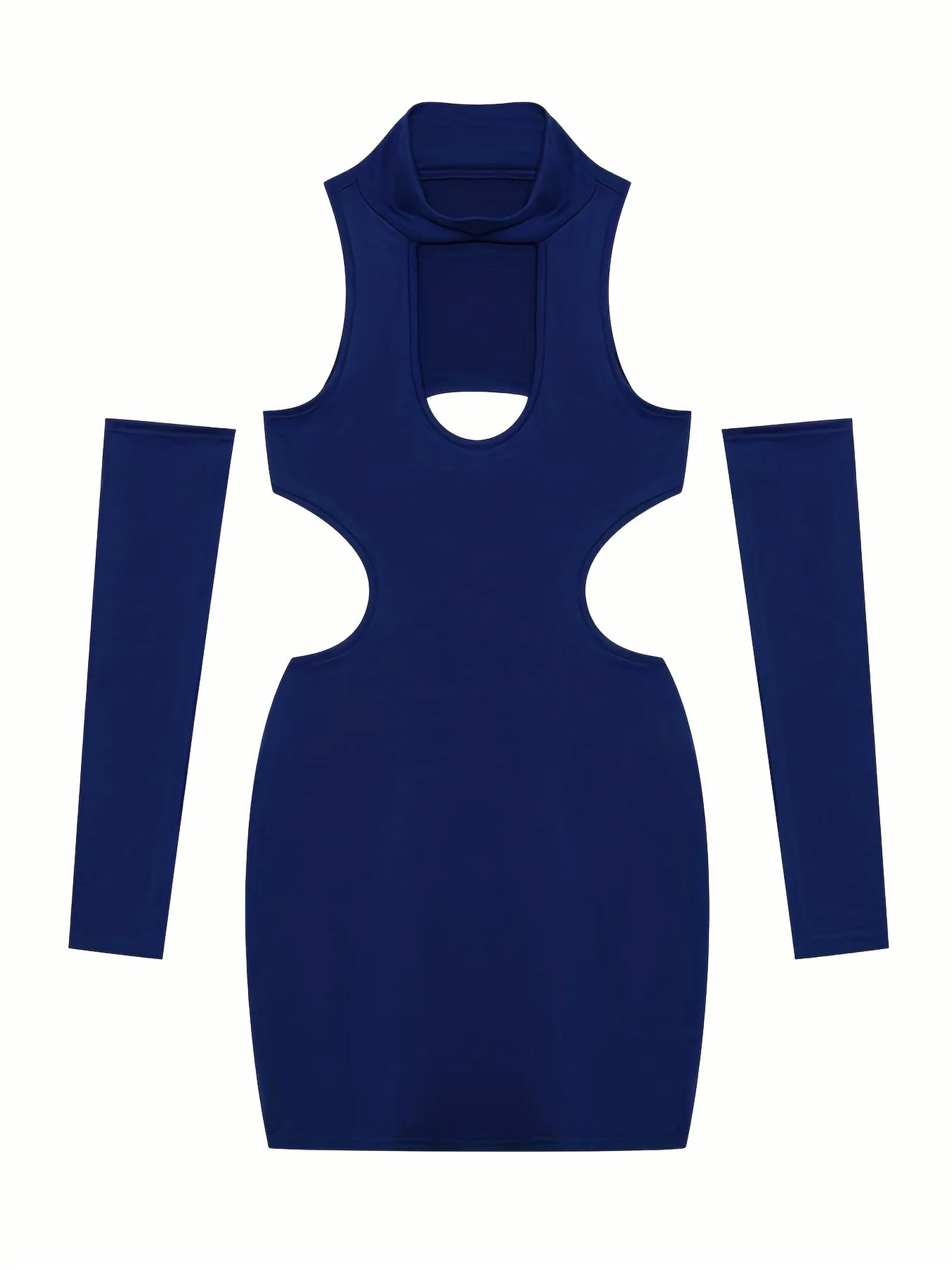 Robe d'été à col suspendu confortable et flatteuse pour sublimer les hanches