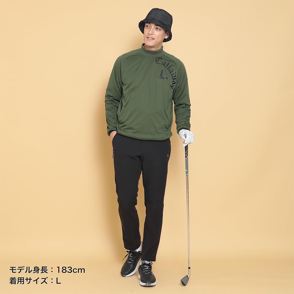 最終⭐️キャロウェイ フリース モックネック 裏起毛 スカート M セットアップ キャロウェイ（CALLAWAY）（レディース）ゴルフウェア 裏起毛