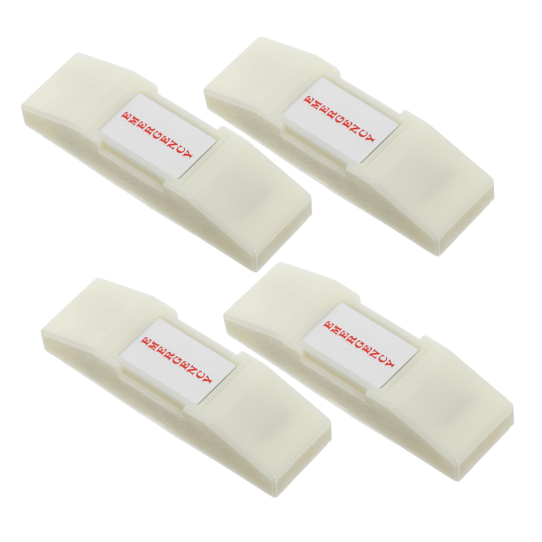 BESTYASH 4Pcs Sos Alarm Button for Elderly High Sensitivity Emergency Call Panel Easy Install Help Button for Disabled for Home Nursing Facility Safety
