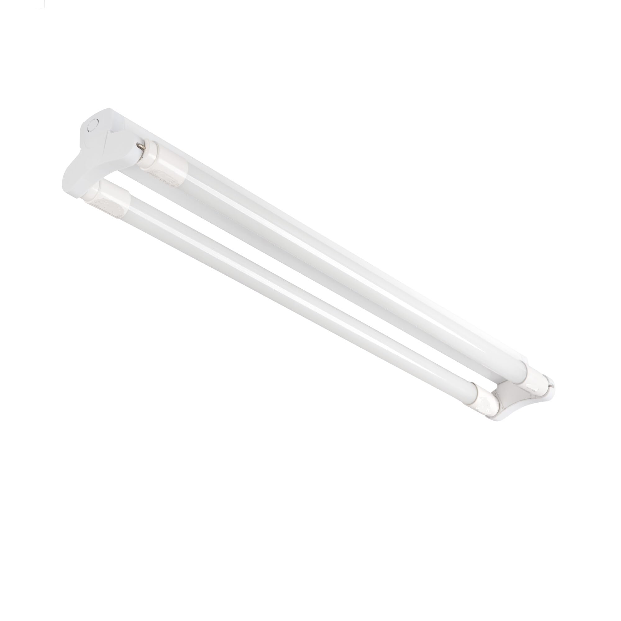 eLITe Halterung mit 2x LED Röhren T8 Glas 150cm 4000lm 6500K 24W