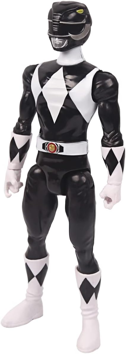 Mighty Morphin Black Ranger 12-Inch Action Figure Toy… image 4