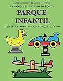  Livro para colorir para crianças de 2 anos (Parque infantil): Este livro tem 40 páginas coloridas com linhas extra espessas para reduzir a frustração ... (Livro de Colorir Para Crianças de 2 Anos)