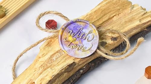 craspire Wax Seal Stempelkopf Mit Liebe Abnehmbare Versiegelung Messing Stempelkopf Für Kreative Geschenkumschläge Einladungskarten Dekoration