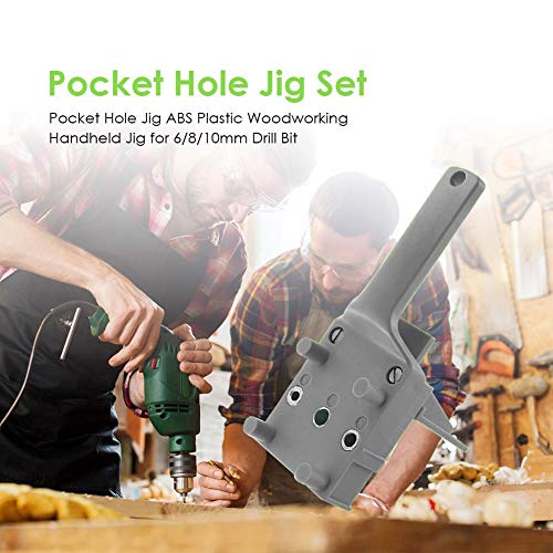 Gabarito de guia de perfuração globeagle, gabarito de plástico de 6 a 10 mm, ferramenta de guia de p