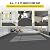 VEVOR Dance Floor, 6.6x11.8ft Dance Floor Roll, 0.06in Thick PVC Vinyl Dance Floor, Black/Grey Reversible Portable Dance Floor, Non-Slip Dance Flooring, Ballet Dance Floor for Jazz, Pop, Lyrical Style