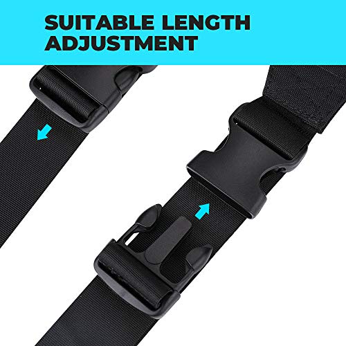 Kemimoto 2 Pcs Atv Rear Passenger Foot Pegs Universal Adjustable Foldable Wear-Resistant Foot Rest Made Of Heavy Duty 600D Oxford Cloth Compatible With Sportsman Rancher Foreman #TOP3