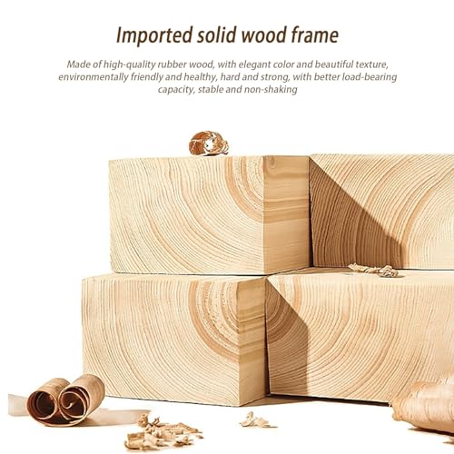 Banc rembourré en velours haut de gamme et structure bois - 4