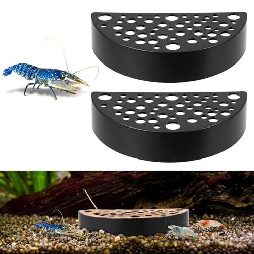 CIATBYYJ 2 Stück Aquarium Deko Höhle,Kreative Garnelen Verstecke,ABS Aquarium Zubehör,Garnelen Höhle für Kleine Garnelens,Kleine Fische,zum Verstecken Spielen Ausruhen