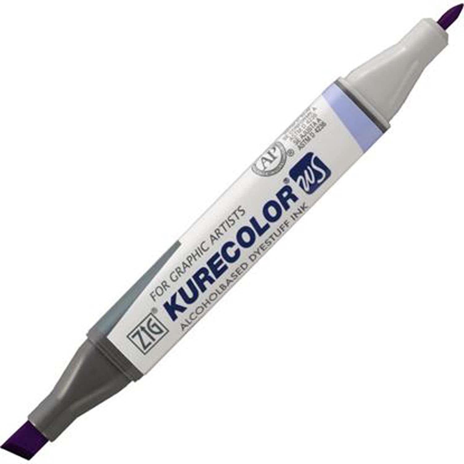 Kuretake ZIG KURECOLOR TWIN WS DEEP PINK feutre alcool double pointe dessin design
