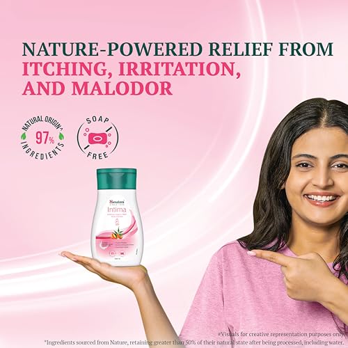 Image of Himalaya Intima | 100 ml | Feminine Hygiene Wash | Lactic Acid Wash | Balances pH | Natural Ingredients | Relieves Itching and Irritation