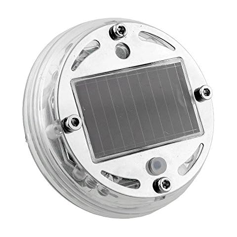 BININBOX Car Wheel Center Caps Hub Solar 12 LED Flash Light Transformers Auto Bot Cover