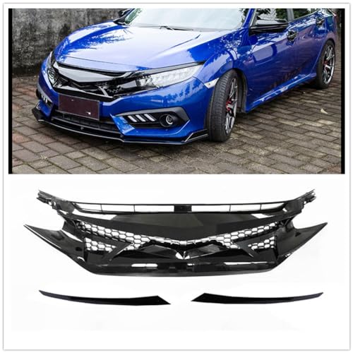 Calandre en maille Civic pour remplacer une grille cassée - 4