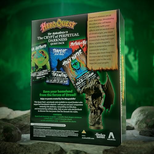 HeroQuest The Crypt of Perpetual Darkness Juego de Mesa miniatura 2