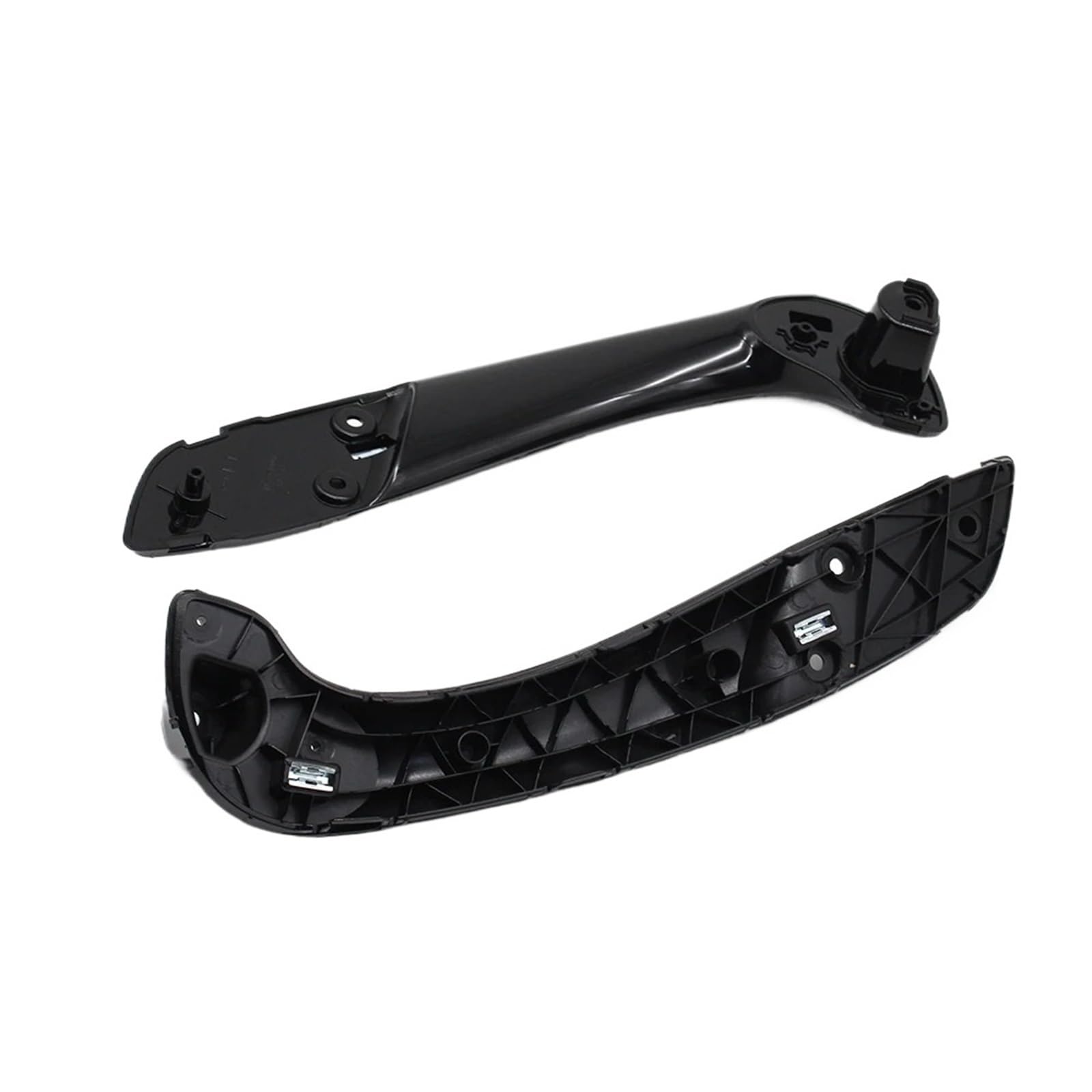 Plmnhss 9 Pianoblack 2 Car Inner Handle 809600015R 197012651 For Megane 3 Iii Fluence 2008-2016 Car Inner Door Handle With Cover(9 Pianoblack 2)