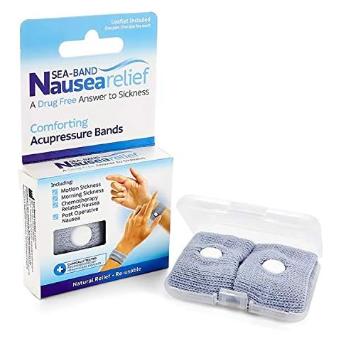 Sea-Band Nausea Relief Wrist Band: Drug Free Nausea Relief Cover