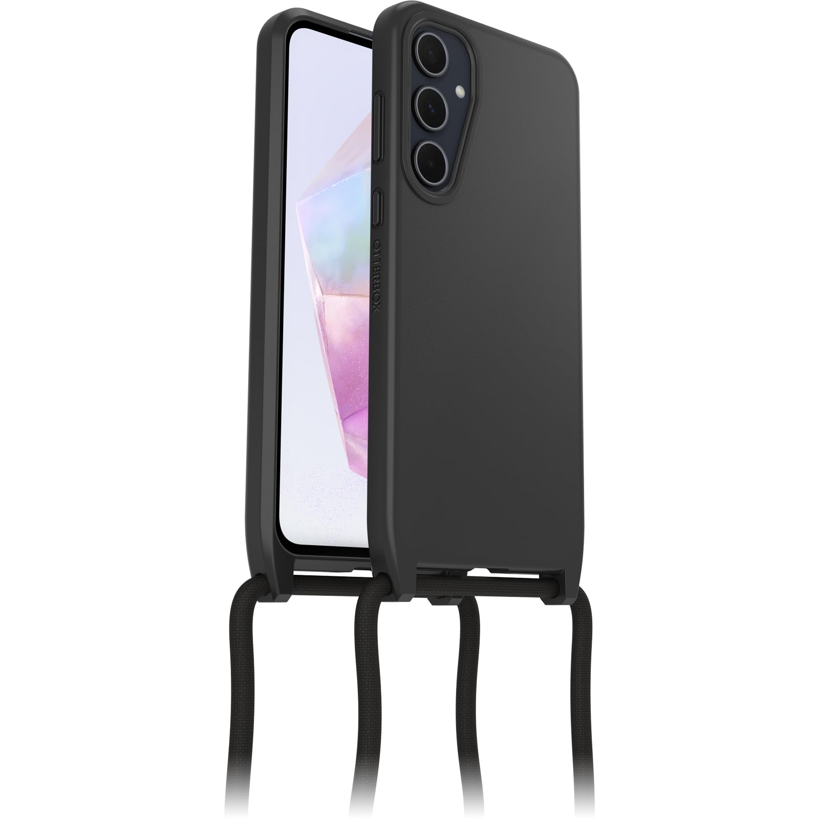 OtterBox React Necklace Case for Samsung Galaxy A35 5G, Black
