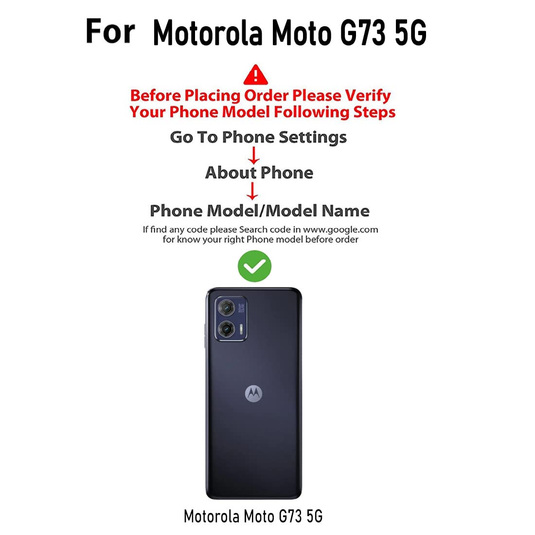 Motorola Moto G73 5G Flip Cover - Leather & Stand -5 Motorola Moto G73 5G Flip Cover - Leather & Stand -5