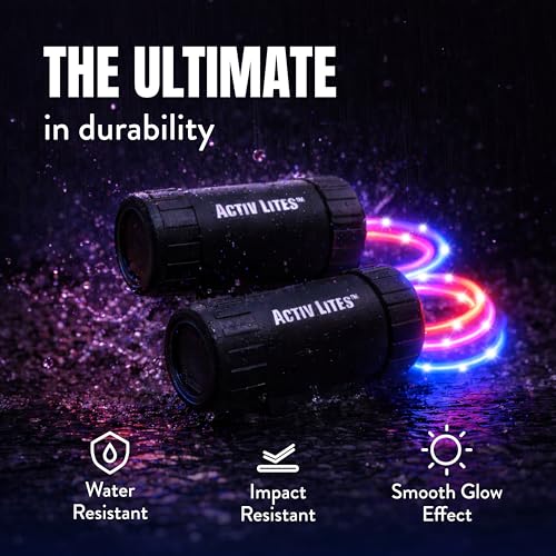 Activ Life 2-Tire Pack LED Bike Wheel Lights with Batteries