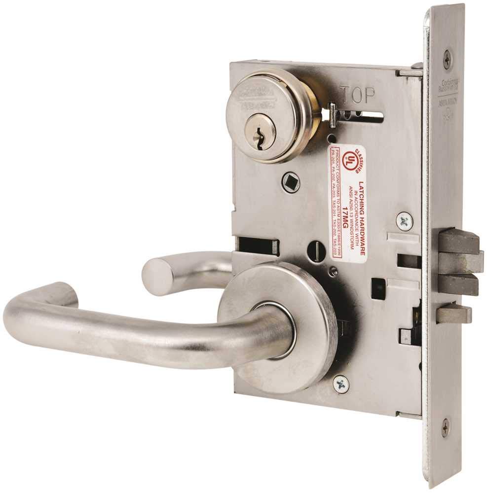 Yale Door Lock Yale Commercial AUCN8847FL 626 LC 8847FL Mortise