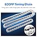 ECCPP Timing Chain Kit fits for 2005 2011 for ford Focus Transit Connect 2.0L 9-0727s 76144 9-0727s 76144 ETAUTO00009