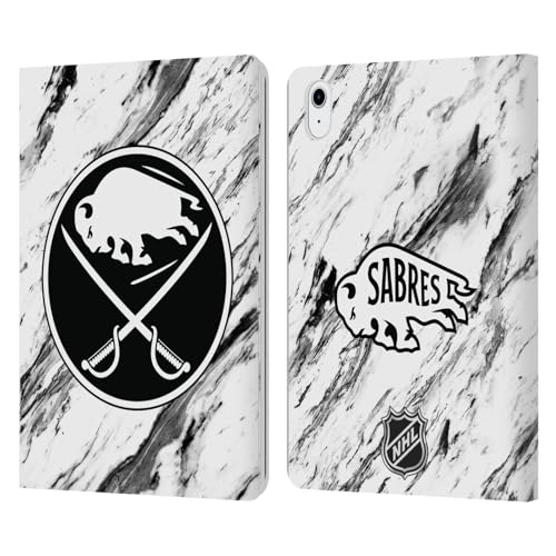 Housse iPad Air 11 Buffalo Sabres avec support multi-angle et fentes pour cartes intégrées