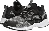Reebok Men's Fury Adapt MA Fashion Sneaker, Black/Alloy/White, 8.5 M US