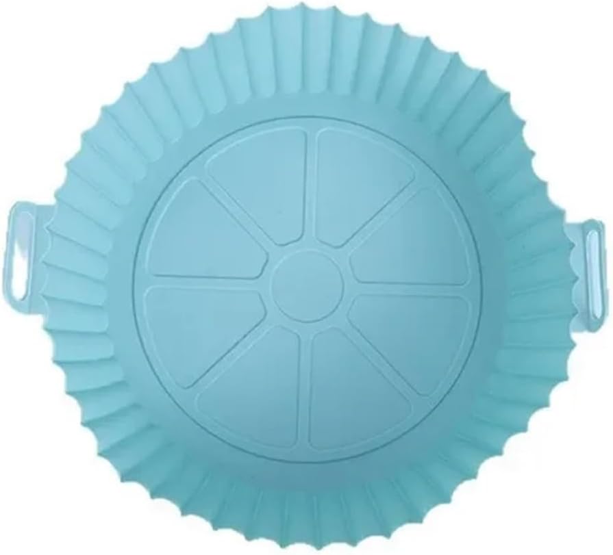 Baking Mat, Round Silicone Thickened Home Kitchen Air Fryer Pad Pan