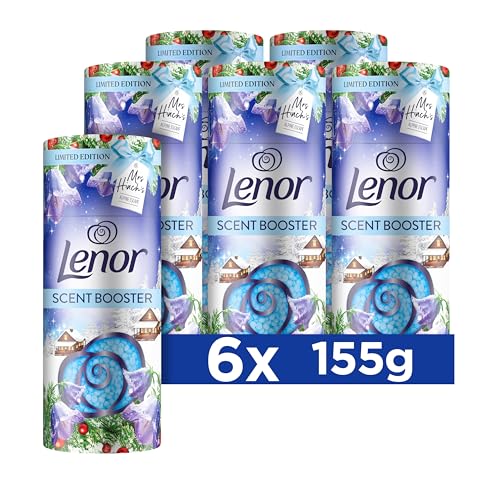 Lenor Scent Boosters 6x155g, Bluebells & Wild Berries, Part Of Mrs Hinch’s Alpine Escape Limited Edition