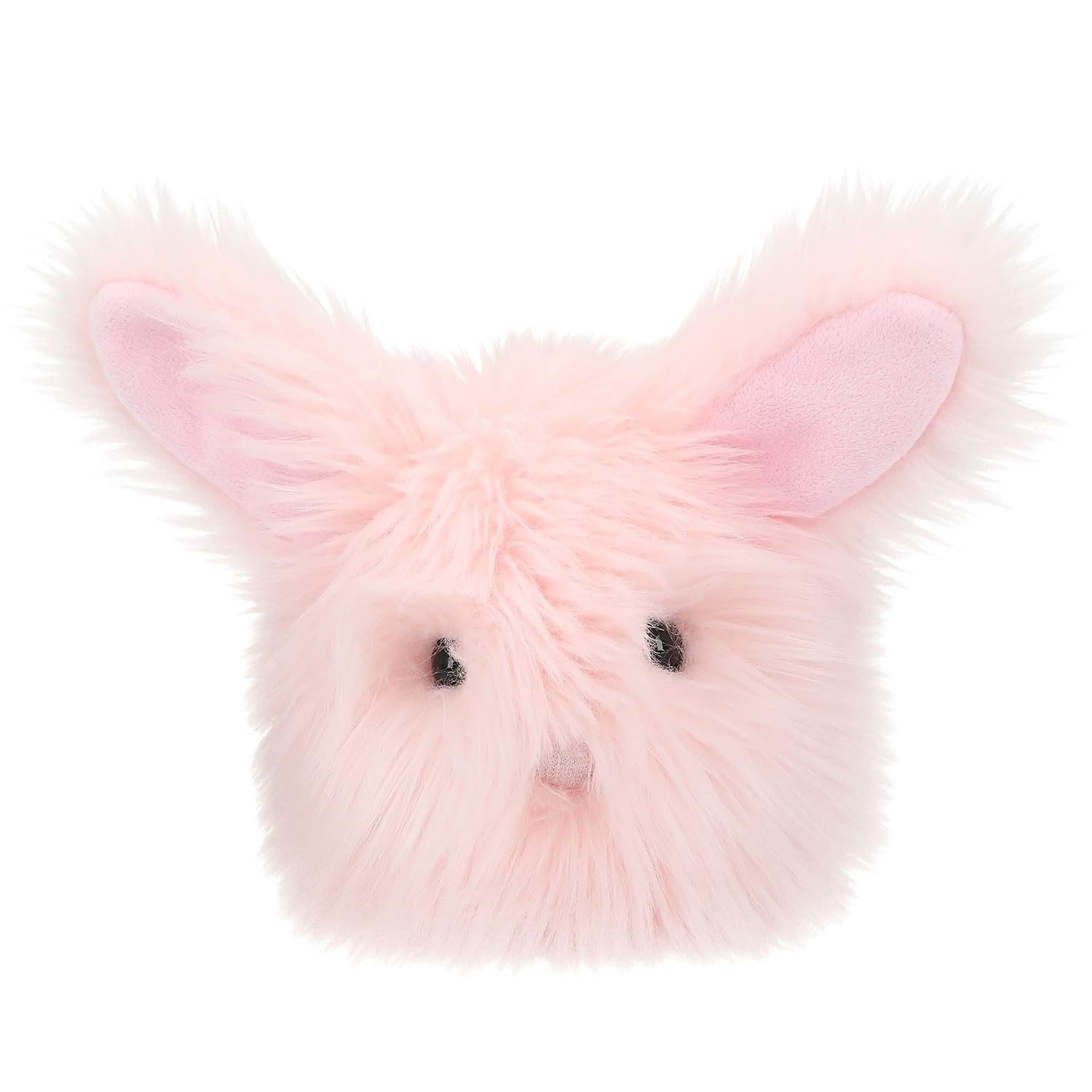 Depesche 13264 Snukis Cuddly Toy Rabbit in Blush with Long Ears Approx. 18 cm Plush Toy with White Tail