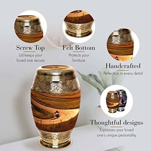 Image of Motorcycle Cremation Urns for Human Ashes Adult Male Urns for Ashes