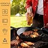 EWFEN Cast Iron Skillet 3-Piece Set, Heavy-Duty Professional Restaurant Chef Quality Pre-Seasoned Pan Cookware Set, 6", 8", 10" Pans For Frying, Saute, Cooking, Use Indoor/Outdoor, Oven, Grill #3