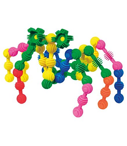 Miniland- Interstar Links (68 Piezas) Juego de construcción para niños, Multicolor (94012)