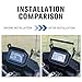 HAONEL Motorcycle GPS Navigation Mount Bracket Phone Bar Holder Extension Replacement for Honda XL750 Transalp 750 2023-2025 Aluminum Motorbike Accessories 22mm 12mm Expansion Crossbar