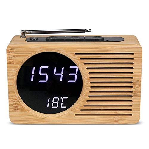 Home Decoration LED Digital Radio Wecker 12H / 24H Einstellbares Licht Für Schlafzimmer Büro Schreibtisch Uhr Timer USB-Kabel Tischuhren