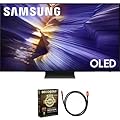 Samsung (Refurbished QN48S90FAEXZA 48 inch OLED 4K S90F Vision AI Smart TV 2025 Bundle with Deco Gear 6FT HDMI 2.0 Cable and CPS Exclusive 26 Month Protection Pack (BEACH-CPS-26M1500) (Renewed)