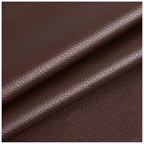 Grained Faux Leather Fabric Waterproof Heavy Duty Leatherette Vinyl Leathercloth Upholstery Textured Material Cover