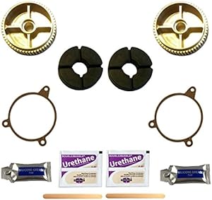 C5 Corvette Headlight Bronze Gear Fixes Head Light Motor with Failed Nylon Gear Includes 2 Gears for Both Motors Fits: All 97 through 04 Corvettes