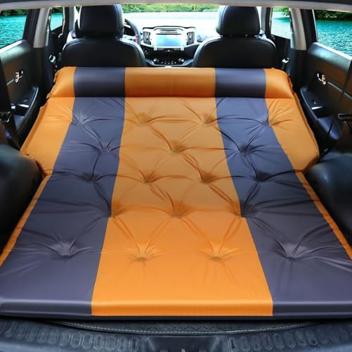 WuYyyyy Für Chrysler Concorde 1998-2024 Luftmatratze Auto Kofferraum,Matratze für Reisen Camping Outdoor Aktivitäten.,I-Orange 02