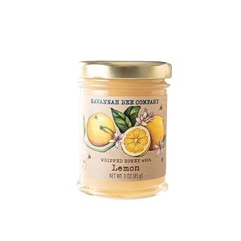 Savannah Bee Company Whipped Honey All Natural Spreadable 3oz, Lemon