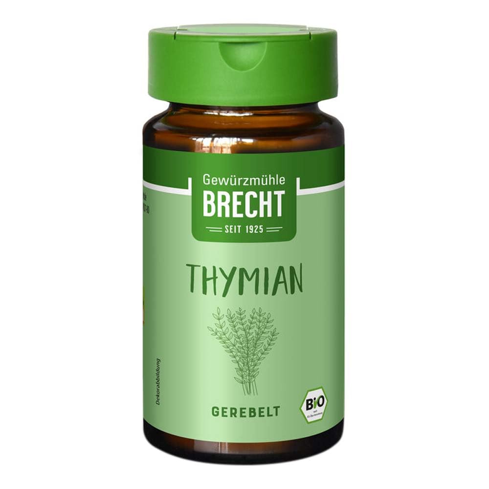 Gewürzmühle Brecht Brecht Thymian gerebelt, Glas, 15g (12)