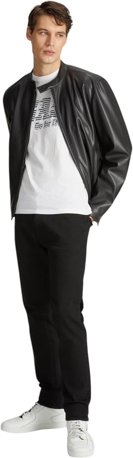 gas Jeans Uomo Albert Simple Rev Slim Fit a7235-02bo Nero