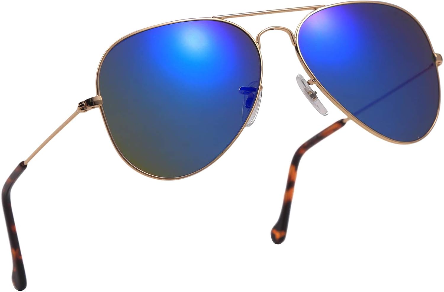 O-LET Aviator Sunglasses for Women Men Fishing Driving UV400 Glass Lens Aviators