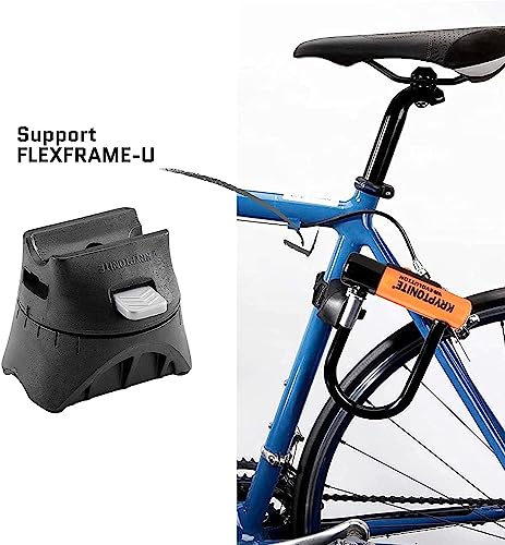 Kryptonite Evolution Mini-5 13Mm U-Lock Bicycle Lock With Flexframe-U Bracket , Black #TOP5