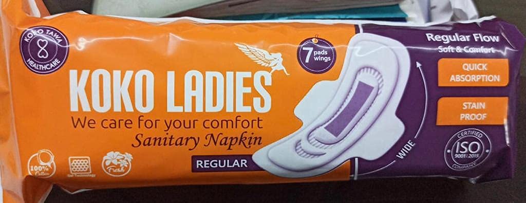 Rash Free Natural Sanitary Pads for Women | Vegan & Paraben Free | For Normal-Sensitive Skin T151 | pack of 5 *7 35 pads |