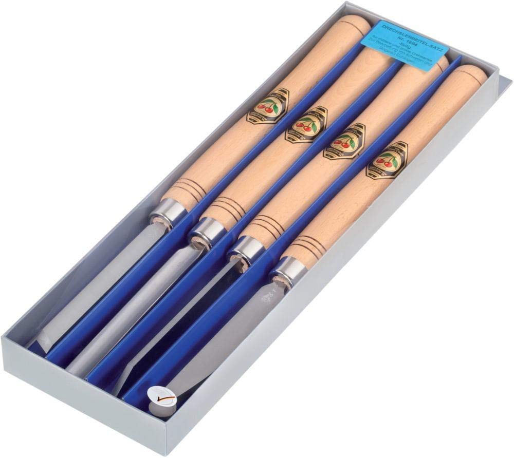 Turning Chisel Set 4-pcs., long Handles marca Kirschen