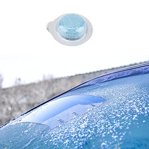 Akozon Autoruitenreiniger, Autoruitenwisser Reinigingsring Massief Glas Water Bruistablet voor in de Auto(100st) - Image 6